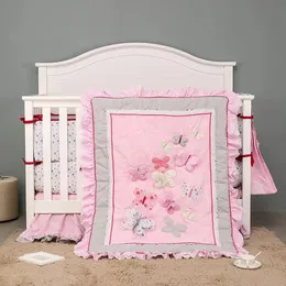 Conjunto de roupa de cama para bebês de faixa etária e material 100 algodão 240313