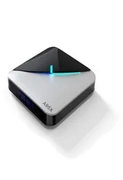 A95X F3 Air RGB Light Smart TV Box Android 90 Amlogic S905X3 4 ГБ 64 ГБ двойной Wi-Fi 4K 60 кадров в секунду поддержка Youtube Media Playera32254R7855988