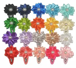 Abbigliamento per cani 3050 pezzi Fiocchi per capelli Design floreale Lunghi clip per cani da compagnia Accessori per fiocco per toelettatura cuccioli5897906