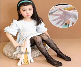 Bebek Çocuk Kız Tayt Çoraplar Tayt Örgü Nefes Alabilir Pantolon Tasarımcı Alt Çorap Pantolon 6 Renkler6069643