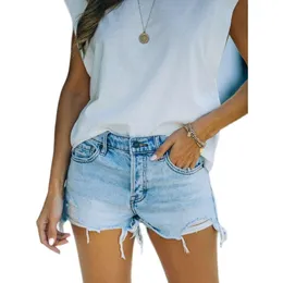 2024 Estruerad Tassel Women's Shorts Super Hot Denim