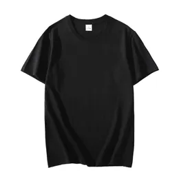 Vendita all'ingrosso T-shirt tinta unita bianca girocollo manica corta bianca estiva allentata