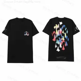 メンズTシャツクラシックメンズTシャツブランドクルーネック半袖トップポロスTシャツカジュアルサンスクリットサンスクリットクロスプリントTシャツTシャツ