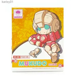 Giocattoli di trasformazione Robot Nuovi giocattoli di trasformazione Robot Magic Square giocattolo MS-G01X Peach Girl Arcee Colore metallizzato Q Ver.Action figure Giocattolo in magazzino yq240315