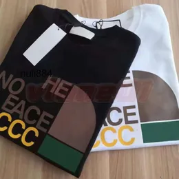 Coppie gglies ggs gu Tees cci guc ci Uomo guucci gucc gucccis Manica gccci Designer Uomo Corto Donna Streetwear T Lettera Camicia Stampa Top Asiatico Taglia M-2XL HYWF