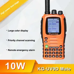 Walkie Talkie Wouxun KG-UV9D Mate 7 Band Air 10W Powerfrul 3200MAH Cross Huateur Radign