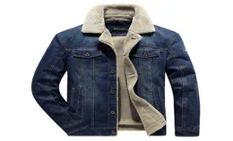 Ebaihui Novo Inverno Homens Jaqueta Jeans Mens Moda Casual Jeans Jaquetas Homem Quente Grosso Denim Casaco Masculino Gola De Pele Bomber Casacos Outer6583793