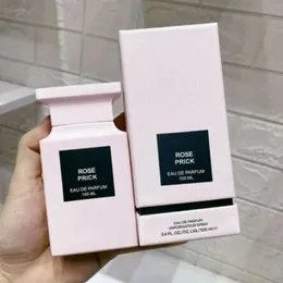 Alta qualidade paris marca perfume 100ml rosa-picada incenso garrafa sólida mulher sexy fragrância spray edp parfums navio rápido
