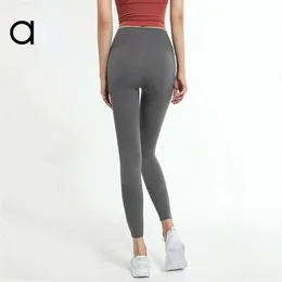 Lu Align Lemon Lemon Lu Pant Align High Hip Lift Wlost LO Nude Yoga Quick Dry Tight Running Sports Fiess Pants per Donna Gym Jogger Sports