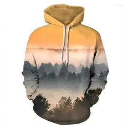 Gym Clothing Forest Department Light-colored Hoodie Men And Women With The Same Style Handsome Spring Autumn Casual Couples Wear