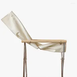 Kamp mobilyaları nordic basit plaj sandalye paslanmaz çelik sallanan oturma odası teras tasarımı zemin sillas de ev
