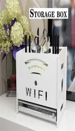 Büyük kapasiteli çok katmanlı wifi kutu depolama organizatörü 234 katman yönlendirici kablosu kasa kablosuz raf sunma braketi 2109221533323