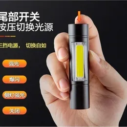USB зарядка открытый портативный домашний аварийный приключенческий новый мощный светодиодный фонарик прожектор рабочий свет 264056