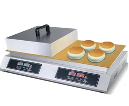 BEIJAMEI Elétrica Souffle Maker Máquina Comercial Placa Dupla y Souffler Japonês Baking Panquecas Machines2803427