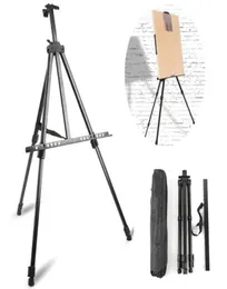 الرسم المعدني المحمولة سافر قابلة للتعديل سفر EASEL TRIANGELELENGEL Aluminium Sketch رسم الرسم للفنون الفنانين لوازم 26463492