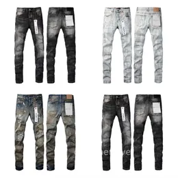 Designer-Jeans für Herren, schwarze Jeans, lila Markenjeans, dünn, für Herren, zerrissene Hose, Damen, Retro, weiß, grau, Denim, Luxus-Streetwear, Slim-Fit-Hose, Damen-Trendy