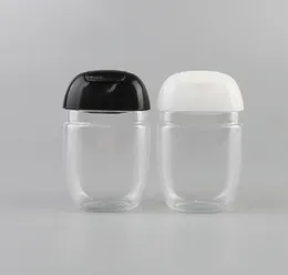 Pet Plastik 30ml El dezenfektan Şişesi Yarım Yuvarlak Flip Cap Bottle Children039s Dezenfektan El dezenfektan Şişesi Taşıma