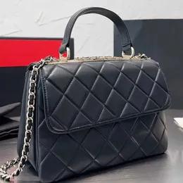 Flaff Famous Luxury Designer Crossbody Handbag Bag Women Purse äkta handtag Totes läder messenger axel handväskor diamantmönster mode väskor tetote