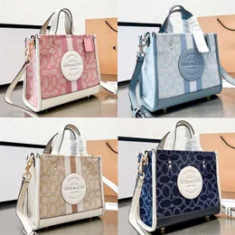 Luxury coache field dempsey the tote designer bolsa para mulher bolsa loja pochette lona couro praia sacos senhora weeker embreagem mens crossbody bolsa de ombro de viagem