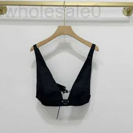 Women's Tanks & Camis designer 22S summer recycled nylon bra style small vest sexy ins pure lust thin versatile top CU9K