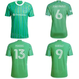 24-25 FC Seattle Sounders 11 Albert Rusnak Jerseys 18 Obed Vargas 25 Jackson Ragen 8 Joshua Atencio 5 Nouhou Tolo 9 Raul Ruidiaz 23 Leo Chu Kits de camisa de futebol