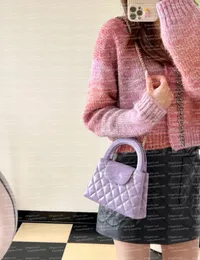 12A Upgrade Mirror Quality 24P Nano Handbag New Designer Bag Woman Flap Bag Real Leather Chain Messenger Bag Quilted Shoulder Bag 19cm And 12.5cm Flip Bag With Box