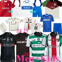 2024 2025 Universityidad Katolik de Şili Futbol Formaları Colo Colo Erkekler Çocuk Kiti Setleri Şili Üniversitesi Footall Shirts Universidad Kulübü Catolica Jersey Üniformaları