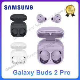 헤드폰 Originele Samsung Galaxy Buds2 Pro Draadloze Bluetooth 헤드셋 스포츠 실행 Hoofdtelefoon Met Draadloos Opladen Oordopjes