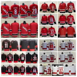 Hockey Canes 20 Sebastian Aho Jersey Jesperi Kotkaniemi Martin Necas Frederik Andersen Brent Burns Staal Andrei Svechnikov Teuvainen Seth Jarvis Skjei Man