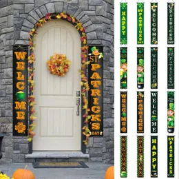 Party Decoration Creative St. Patrick's Day Irish Festival Door Flag Couplet Hanging Decorations