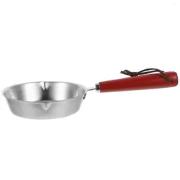 Pans Frying Pan Fried Egg Small Oil Heating Nonstick Skillet For Eggs Practical Metal Bacon
