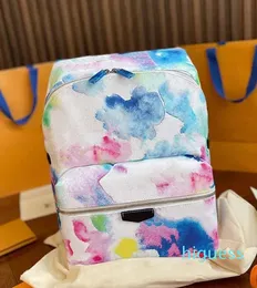 2024 Män och kvinnor designer ryggsäck upptäckt lyx design ryggsäckar återgivning bokstäver av hög kvalitet ny shouler väska lady klassisk handväska