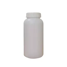 Garrafa de plástico de 1 quilograma, garrafa de plástico verde, branca, azul, garrafa de amostra, garrafa de medicamento, garrafa de pesticida