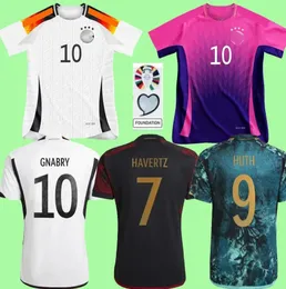 タイの品質の男性KROOS EURO CUP 2024 Germanys Soccer Jerseys Hummels Gnabry Werner Draxler Reus Muller Gotze 24 25フットボールシャツユニフォーム