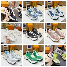 2024 New Run 55 Sneaker Designer Shoes Men Women Women Neo Neo Run Sneakers Platform Fashion Classic Rubber Leather Outdoors Low-Top Size 35-45