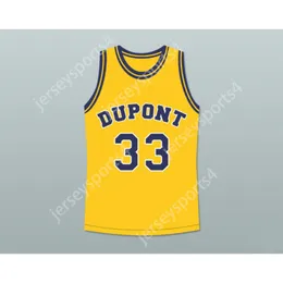 Personalizado qualquer nome qualquer equipe jason williams 33 dupont high school panthers camisa de basquete todos costurados tamanho s m l xl xxl 3xl 4xl 5xl 6xl qualidade superior