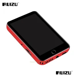 MP3 MP4プレーヤーMP3 MP4プレーヤーRuizu M7 Metal Player Bluetooth 5.0ビルトインスピーカー2.8インチ電子書籍録音DHGHJ付き大型タッチSN