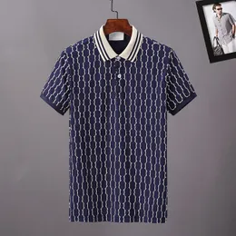 Summer Brand Clothes Luxury Designer Polo Shirts Men's Casual Polo Fashion Snake Bee Print broderi T Shirt High Street Mens Polos #88