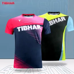 الدبابات Tibhar 2022 الرجال نساء الجدول تنس الملابس ملابس رياضية سراويل سترة طويلة الأكمام