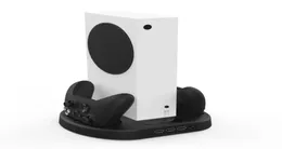 Base di raffreddamento multifunzione per ventola di raffreddamento per console di gioco wireless Xbox Series S Stazione di ricarica con HUB per Gamepad3052722