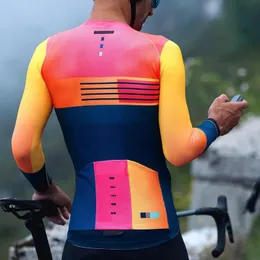 Espanha equipe inverno velo térmico roupas de ciclismo dos homens manga longa camisa terno equitação ao ar livre bicicleta mtb calças roupas macacões 240307