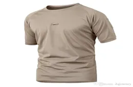 Män berömda T -shirt utomhus varumärke camping vandring t -shirt sommarjakt t shirt kamouflage sport skjorta taktiska kläder8259266