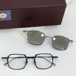 Магнитные клипсы на солнцезащитные очки Rigards, мужские брендовые дизайнерские дизайнерские солнцезащитные очки высокого качества RG2004, титановые линзы UV400 Lunette De Soleil