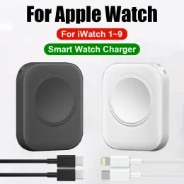 Apple Watch Chargers için Portable Smartwatch Şarj Kablosu için Apple Watch SE Ultra için Iwatch Serisi 9 8 7 6 5 4 3 2 1 Şarj Cihazı