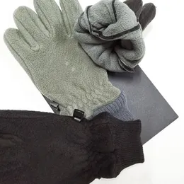Mode vinter fem fingrar handskar polär fleece utomhus kvinnlig beröringsskärm kanin hår varm hud för män och kvinnor271y