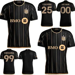 2024 2025 piłka nożna LAFC Los Angeles FC Jerseys 19 Bogusz 11 Tillman 99 Bouanga 33 Long 3 Murillo 24 Hollingshead 6 Sanchez 25 Zestawy do koszuli piłkarskiej Olivera 30