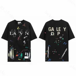 GalleryDept Tシャツ男性のための夏のガレイティーデプスメンズ女性デザイナールースギャラリーデプトトップカジュアル部門ストリートショーツスリーブ借金Tシャツ9315