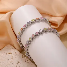 Designer Lin Zhoucai Zirconium Geometric Bracelet 2024, niche design, autumn and winter high-end, light luxury, retro bracelet