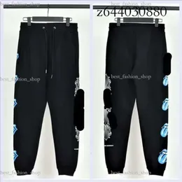 2024 America Street Chromees Hearts Herren Sanskrit-Druckhose Sanskrit-Alphabet Herbst Damen Cross Ch Jogginghose Hufeisen-Buchstabendruckhose M-2XL 449