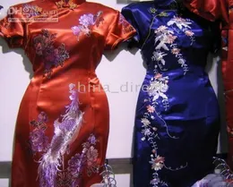 Evening Dress Silk Cheongsam Prom Dresses Qipao gown dress Party dress 10 pcslot The newest 8820992